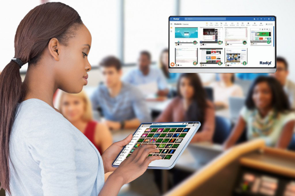 screenshot of Radix SmartClass